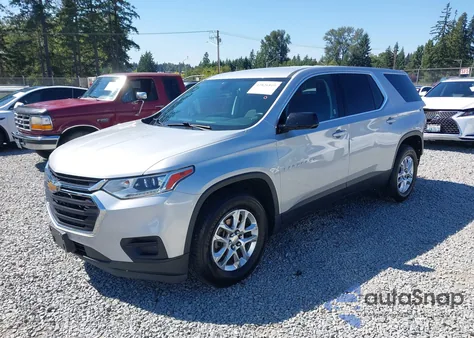 2019 Chevrolet Traverse Ls z USA, uszkodzony, nr VIN 1GNERFKW4KJ158815